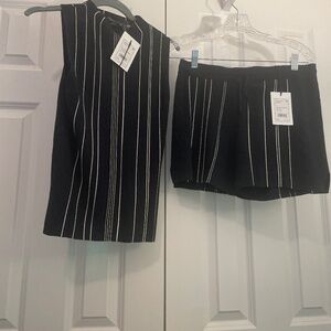 Theory short set . Never worn with tags